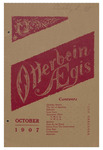 Otterbein Aegis October 1907 by Otterbein Aegis