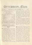 Otterbein Aegis November 1902