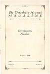 Alumni News August 1926 by Otterbein Towers