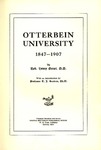 Otterbein University, 1847-1907 by Rev. Henry Garst