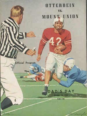 "1957 Mount Union vs Otterbein Football Program" by Otterbein University