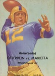 1951 Otterbein College vs Marietta College Football Program