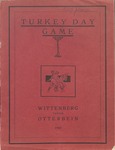 1909 Wittenberg University vs Otterbein College Football Program by Otterbein University