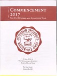 2017 Otterbein University Commencement Program by Otterbein University
