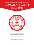 2023 Otterbein University Commencement Program by Otterbein University