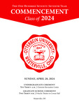 2024 Otterbein University Commencement Program by Otterbein University