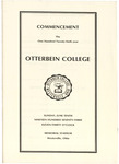 1973 Otterbein Commencement Program by Otterbein University