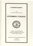 1976 Otterbein Commencement Program by Otterbein University