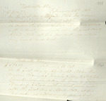 Loan Note, John B. Cornell to Stephen Brinkenhoof, 1858