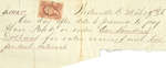 Receipt, March 28, 1866