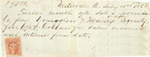 Receipt, John B. Cornell, July 10, 1868 by John B. Cornell
