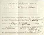 Court Summons, June 20, 1883 by R C. Wirth
