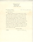 Letter to Geneva Cornell from Roscoe Walcutt, October 24, 1933 by Roscoe Walcutt and Geneva Cornell