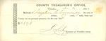 County Tax Receipt, Angeline C. Cornell, December 15, 1848 by Angeline Cornell