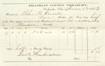 County Tax Receipt, John B. Cornell, June 12, 863