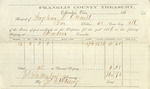 County Tax Receipt, Angeline C. Cornell, 1866 by Angeline C. Cornell