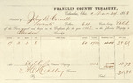 County Tax Receipt, John Cornell, November 24, 1868 by John B. Cornell
