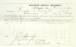 County Tax Receipt, Lucinda L. Cornell, December 1, 1870 by Lucinda L. Cornell
