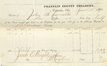 County Tax Receipt, John B. Cornell, June 15, 1870