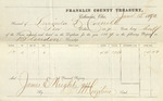 County Tax Receipt, Lucinda L. Cornell, June 15, 1870