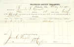 County Tax Receipt, Lucinda L. Cornell, May 25, 1871