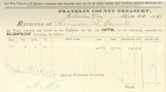 County Tax Receipt, Lucinda L. Cornell, December 20, 1876