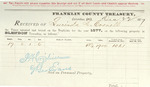 County Tax Receipt, Lucinda L. Cornell, December 22, 1877