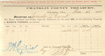County Tax Receipt, Lucinda L. Cornell, December 4, 1880 by Lucinda L. Cornell