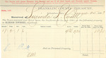 County Tax Receipt, Lucinda L. Cornell, June 25, 1883