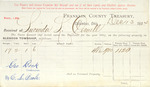 County Tax Receipt, Lucinda L. Cornell, December 13, 1884