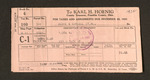 County Tax Receipt, Abbie G. Cornell Et. Al., December 20, 1931