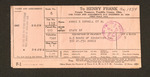 County Tax Receipt, Abbie G. Cornell Et Al., December 20, 1933