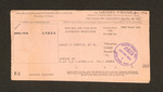 County Tax Receipt, Abbie G. Cornell Et Al., December 20, 1935