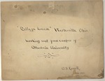 "College Avenue", Westerville, Ohio, June 1900 (Side Two) by Archives and Otto Cornell