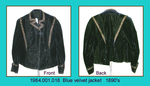 Jacket, F, Blue Velvet by 001