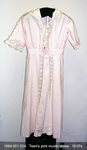 Dress, Pink Muslin, Irish Lace by 001