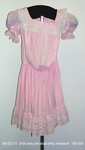 Dress, Child, Pink Striped Dimity, Monobosom by 002