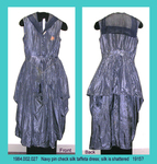Dress, Navy Taffeta, Poor by 002