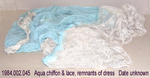Fabric, Aqua Chiffon by 002