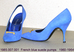Shoes, Pump,Blue Suede, Spike Heel by 007