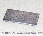 Card Case, Silver, Art Nouveau by 008