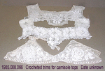 Trim, Box of Crocheted Pieces by 008