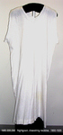 Nightgown, White Batiste, Sleeveless, Drawstring Neckline by 008