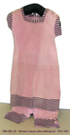 Bathing Suit, Mauve, Black Striped Knit, Skirt by 008