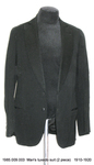 Suit, Male, 2-Piece, Tuxedo, Black by 009