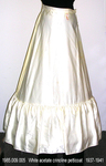 Crinoline Petticoat, White Acetate Taffeta by 009