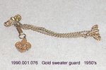 Jewelry, Sweater Guard, Gold by 001