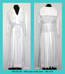 Dress, Middy, White Poplin, Naval Sleeve Emblem, Braid by 052