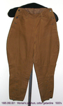 Pants, Female, Jodhpurs, Rust Gabardine Cotton by 060