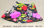 Girdle, Panty, Bright Flowered Stretch Interlock by 069